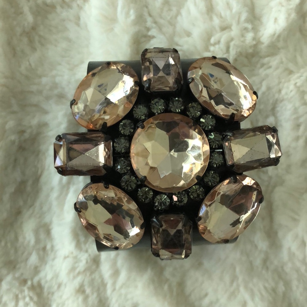Saks Fifth Avenue Black Stone Bracelet